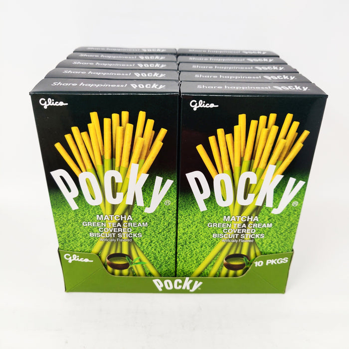 百吉抹茶餅乾 - Pocky Matcha Green Tea Biscuit Stick 2-ct