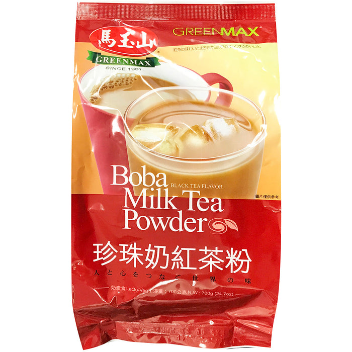 馬玉山珍珠奶紅茶粉 - Taiwanese Greenmax Boba Milk Tea Powder Black Tea Flavor 700g