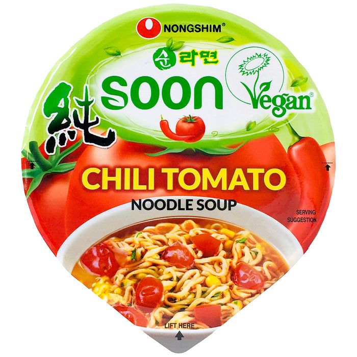 農心素辣蕃茄杯麵 - Nongshim Shin Chili Tomato Ramen Noodle Cup