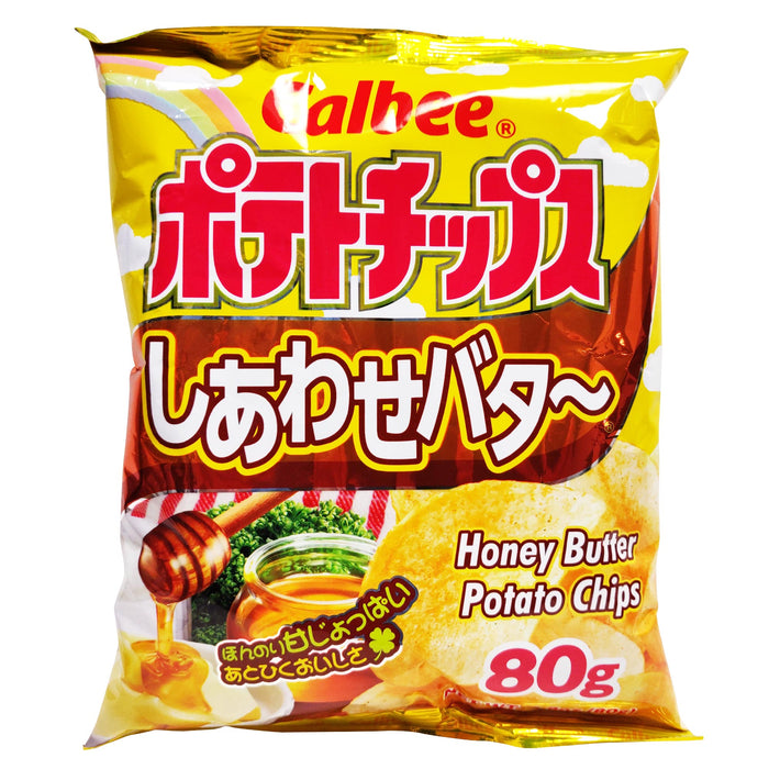 日本卡樂B蜂蜜洋芋片 - Calbee Potato Chip Honey Butter 80g