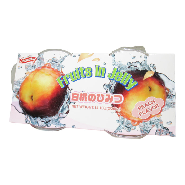 讚岐屋果凍杯桃子 - Shirakiku Jelly Cup Peach 2-ct