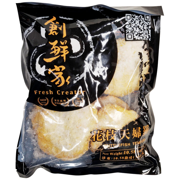 創鮮家花枝天婦羅 - Taiwanese CXJ Spicy Cuttlefish Tempura Fish Cake 7-ct