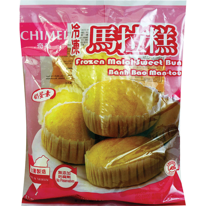 奇美馬拉糕 - Taiwanese Chimei Malai Sweet Bun 6-ct
