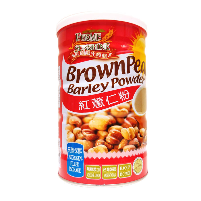 陽光穀綠紅薏仁粉 - Taiwanese Ferme Sunshine Brown pearl barley Powder