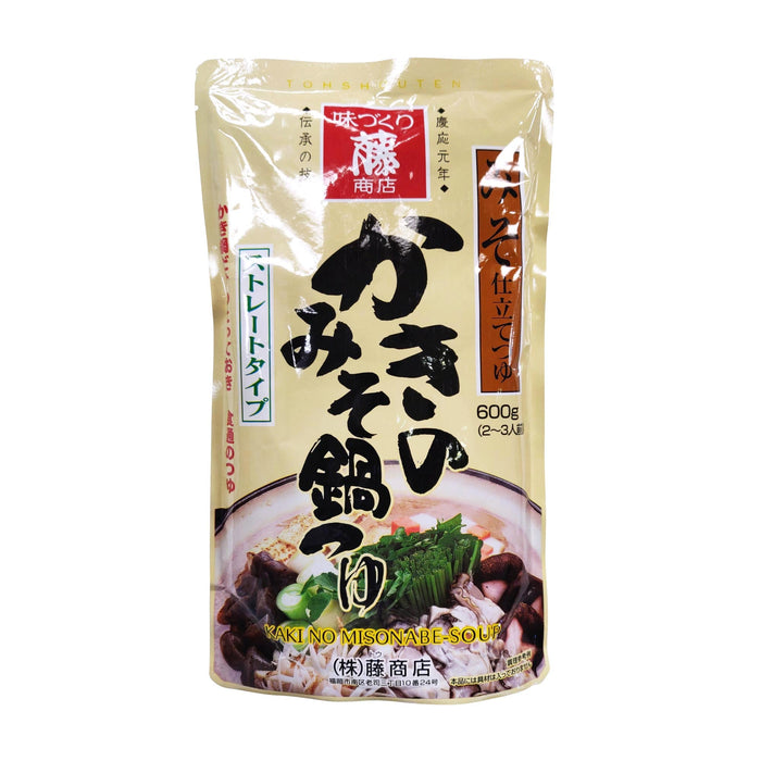 日本鍋底(菇菌) - Toshoten Kaki No Misonabe Tsuyu Soup Base 1.3 lbs