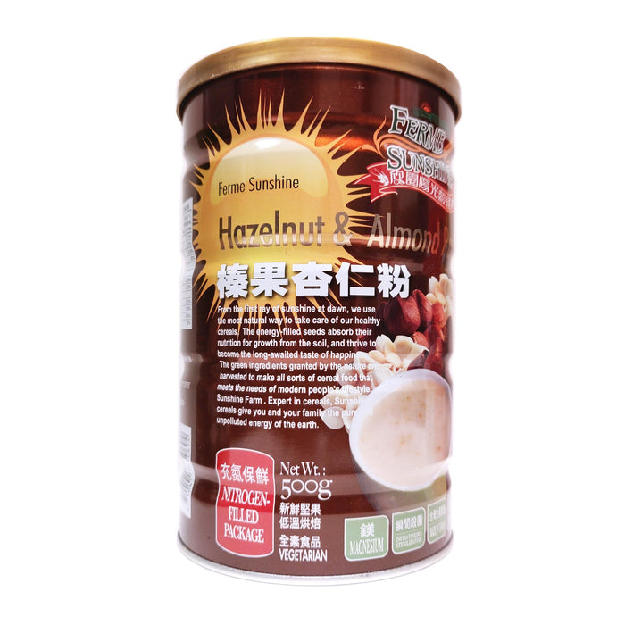 陽光穀綠榛果杏仁粉 - Taiwanese Ferme Sunshine Hazelnut Almond Powder 500g