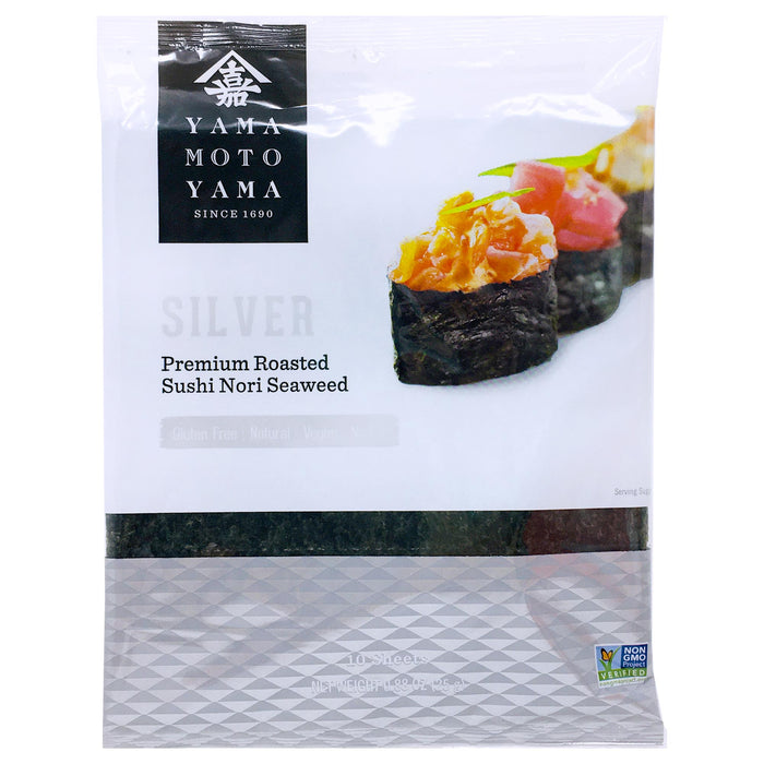 山本山壽司海苔 - YMY Silver Roasted Seaweed Nori 10-ct