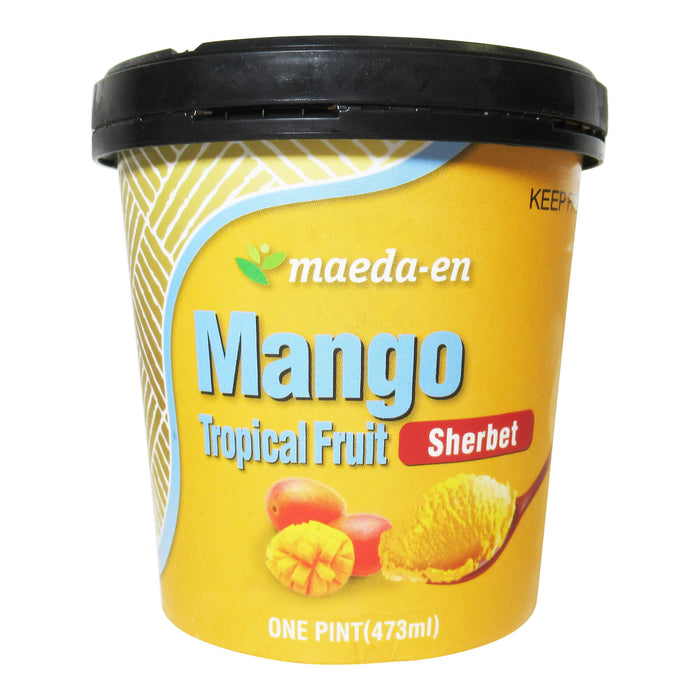 前田園冰淇淋(芒果) - Maeda-En Mango Flavor Sherbet Ice Cream 16oz