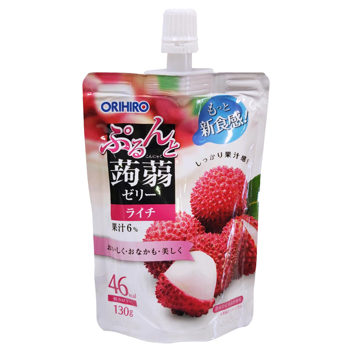 日本果凍飲料 - Orihiro Lychee Flavor Konjac Jelly Drink