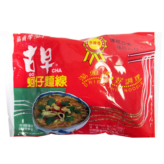 古早蚵仔紅麵線 - Taiwanese Go Cha Oyster Flavor Vermicelli Noodle 300g