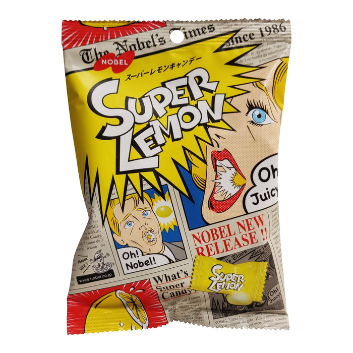 諾貝爾特酸檸檬糖 - Nobel Super Lemon Candy