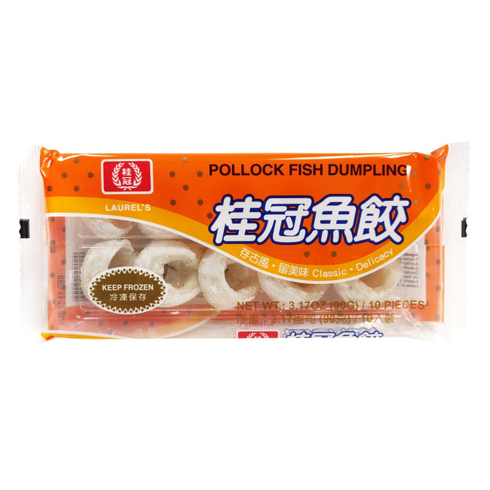 桂冠魚餃 - Laurel Fish Dumpling 10-ct
