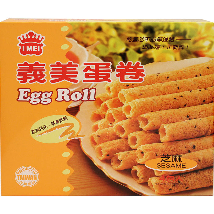 義美蛋捲芝麻 - IMEI Sesame Egg Roll 4-ct