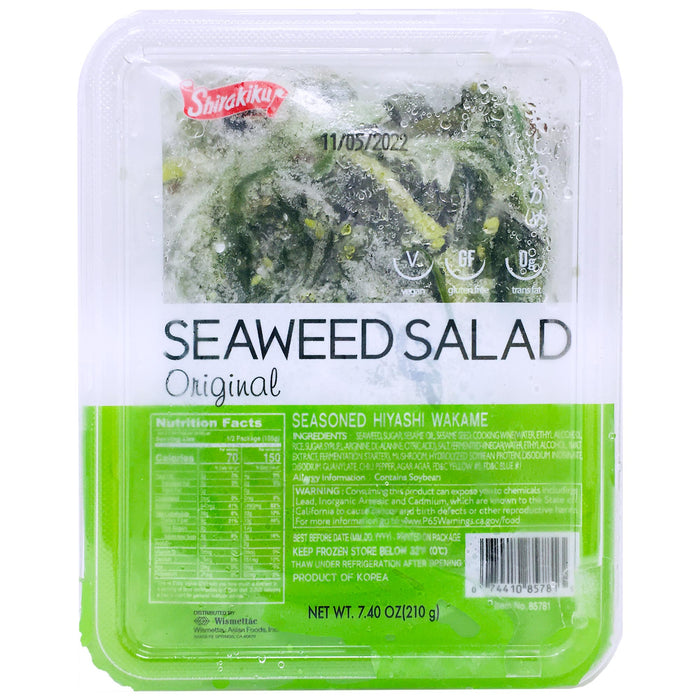 日本讚岐屋海菜沙拉 - Shirakiku Seaweed Salad Original Flavor