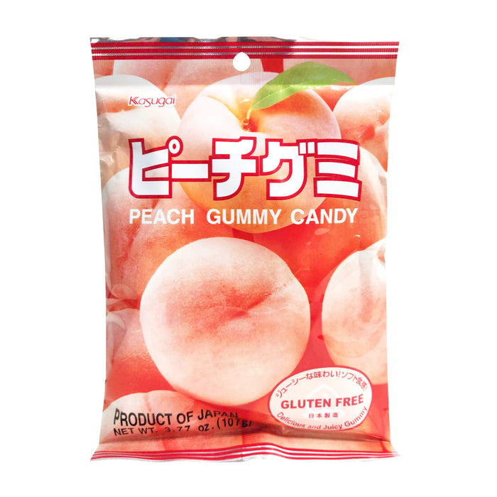春日井軟糖桃子 - Kasugai Peach Gummy Candy 20-ct