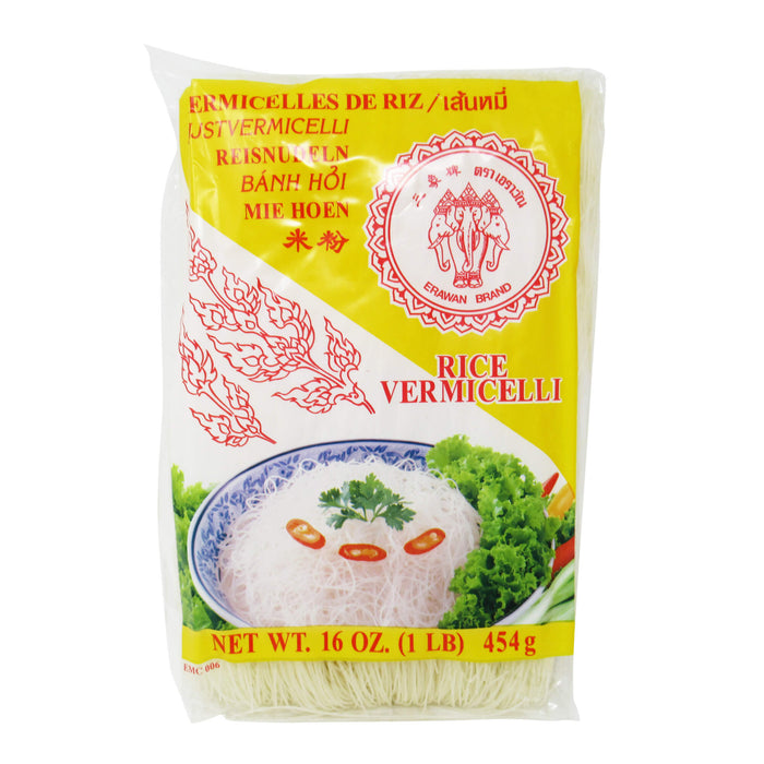 泰國三象米粉 - Thai Erawan Banh Rice Vermicelli 1 lb
