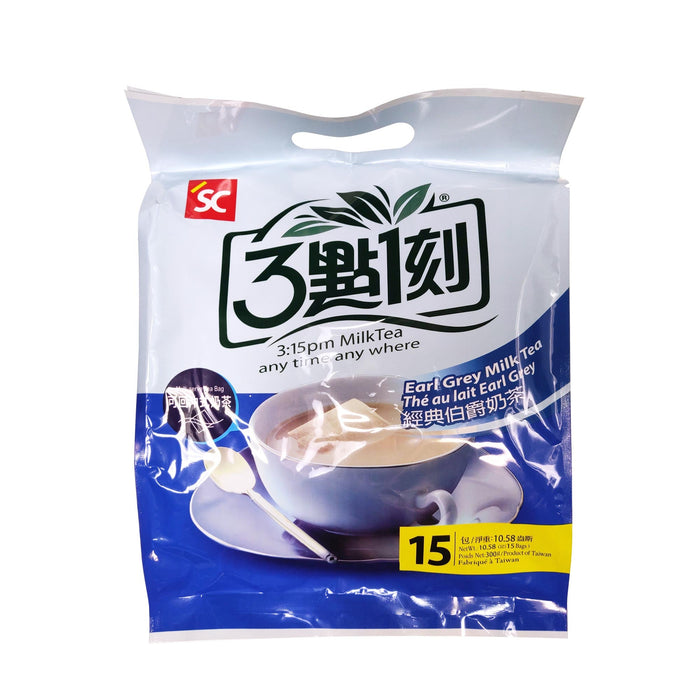 三點一刻經典伯爵奶茶 - Taiwanese 3:15PM Earl Grey Milk Tea 15-ct