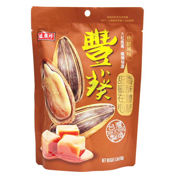 盛香珍豐葵焦糖瓜子- Triko Caramel Sunflower Seed 150g | Formosa
