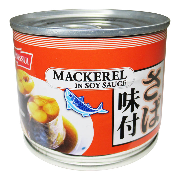 日本水產味付醬油鯖魚罐頭 - Nissui Mackerel In Soy Sauce Fish Can