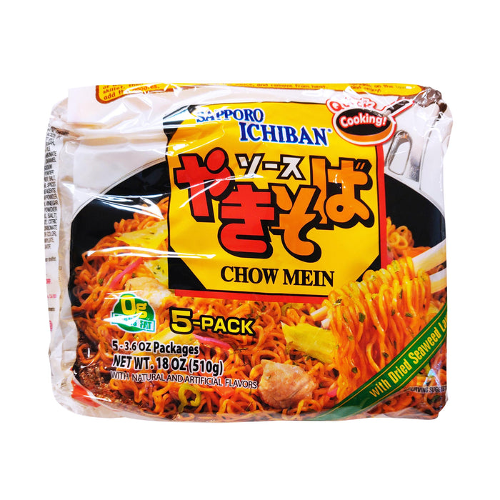 日本札幌中華炒麵 - Sapporo Chow Mein Noodles 5-ct