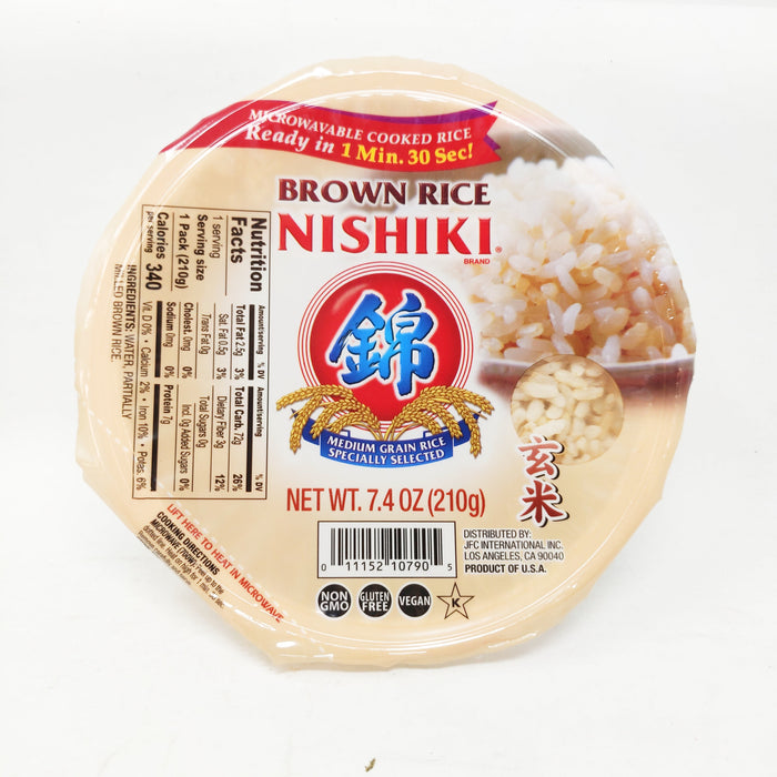 錦字即食糙米飯 - Nishiki Microwavable Rice (Brown)