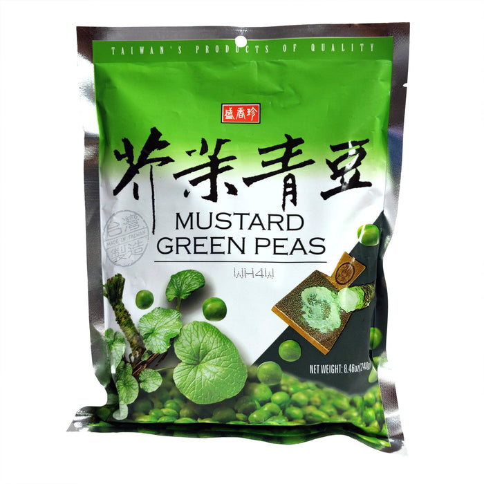 盛香珍芥末青豆 - Triko Green Pea Wasabi 12-ct