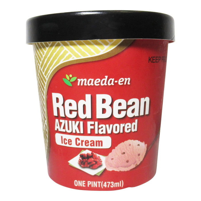 前田園紅豆冰淇淋 - Maeda-En Red Bean Azuki Flavor Ice Cream 16oz