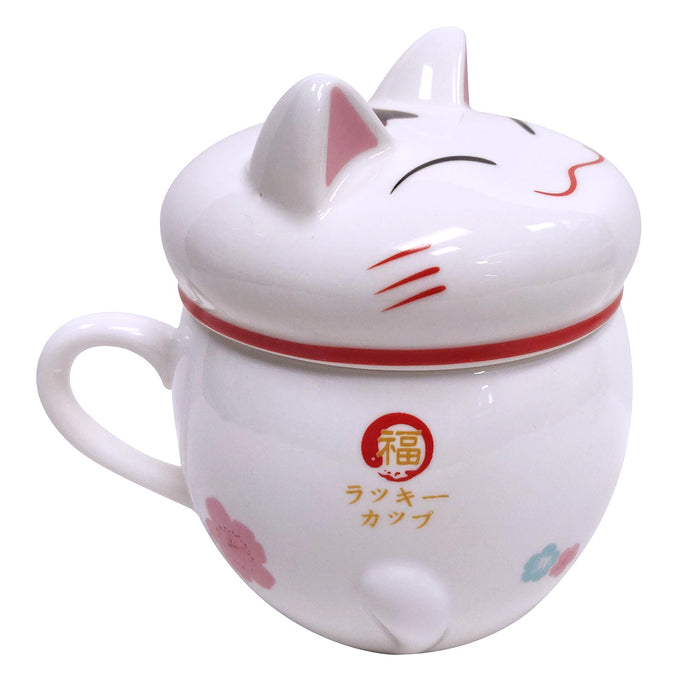 日本福運杯(含蓋) - Cat Cup w/Lid 8oz