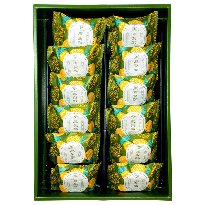 大黑松小倆口元首鳳梨酥禮盒 - Taiwanese Daheyson Pineapple Cake Gift Basket 12-ct
