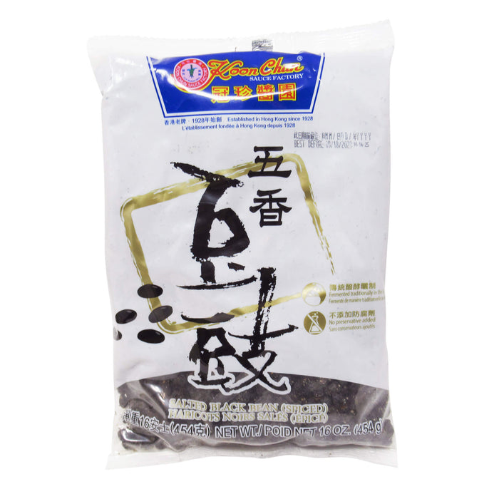 中國冠珍五香豆豉 - Koon Chun Fermented Black Bean 454g