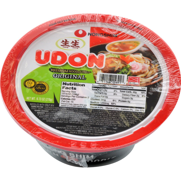 農心烏龍麵 - Nongshim Premium Udon Bowl