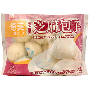 奇美芝麻包子 - Taiwanese Chimei Frozen Sesame Bun 10-ct