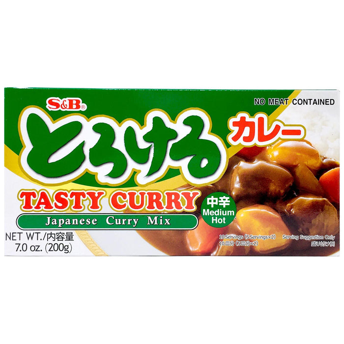 愛思必咖哩塊 (中辣)- S&B Tasty Curry Mix Medium Spicy 200g