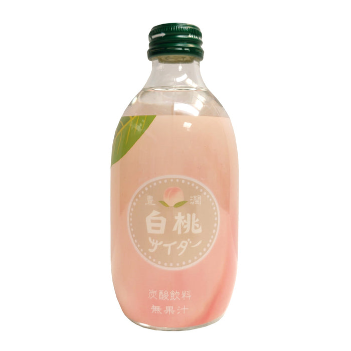 友桝水蜜桃碳酸汽水 - Tomomasu White Peach Cider 300ml