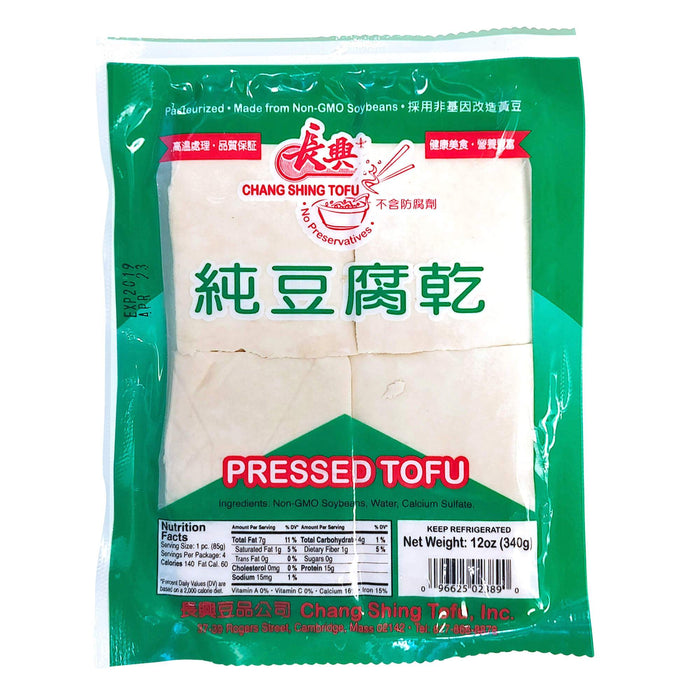 長興豆干(白) - Chang Shing Pressed Tofu White