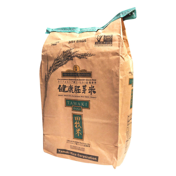 日本田牧健康胚芽米 - Tamaki Haiga Rice 15 lbs (Short Grain)