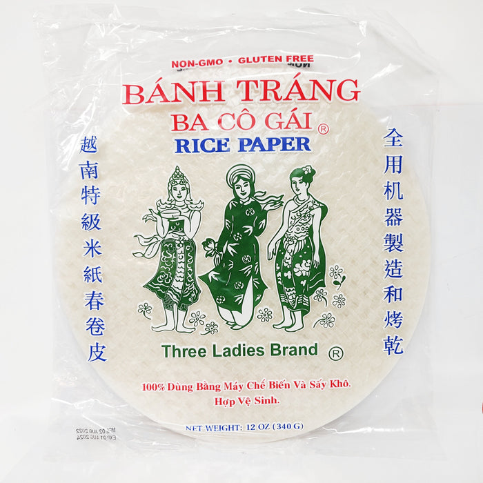 三女泰米紙 - Vietnamese Banh Trang 28cm Rice Paper 20-ct