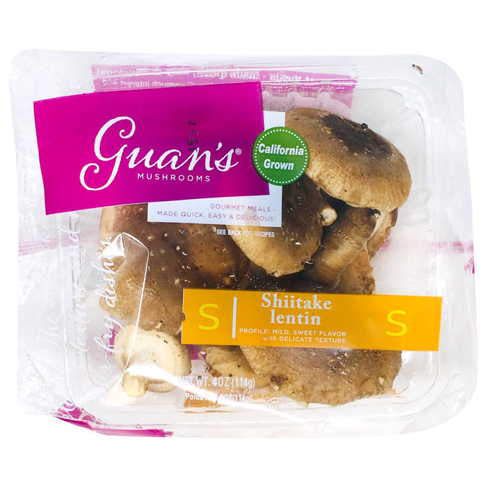 Guan's 新鮮香菇 - Guan's Shiitake Lentin Mushroom 6oz