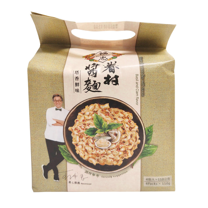 福忠眷村塔香醬麵味 - Fu Chung Village Basil Flavor Noodle 4-ct