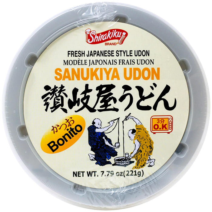 讚岐屋鰹魚烏龍碗麵 - Shirakiku Sanukiya Bonito Flavor Udon Noodle Bowl