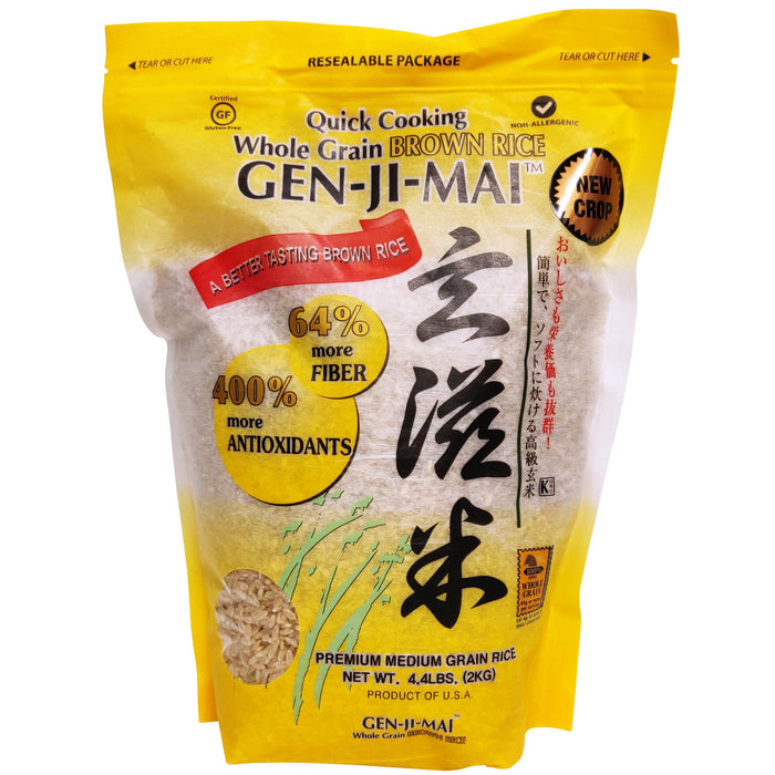 日本玄滋米 - GenJiMai Brown Rice 4.4 lbs
