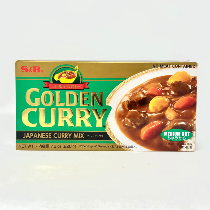 愛思必金牌咖哩塊(小辣) - S&B Golden Curry Sauce Mixed M/Hot 240g