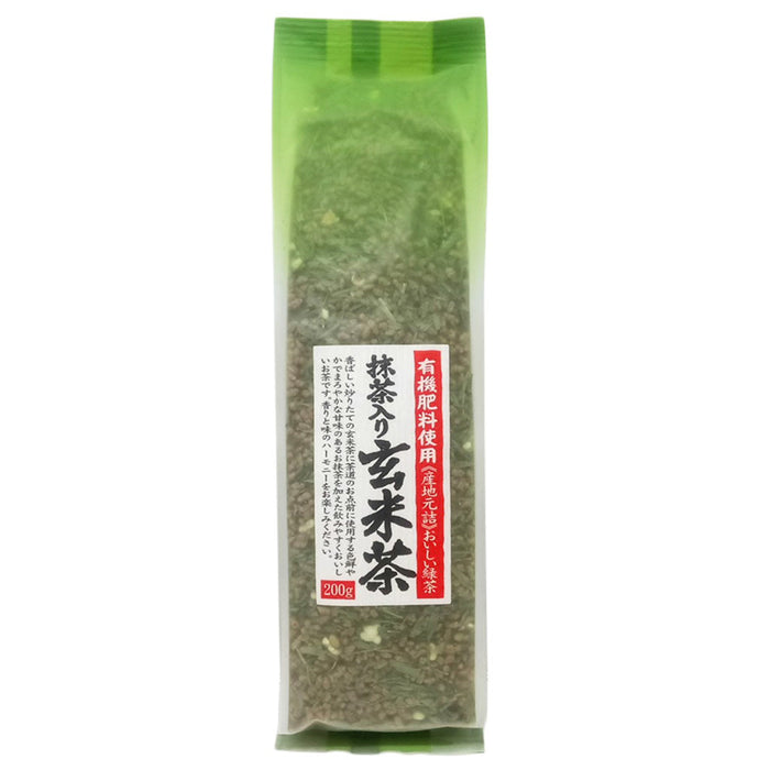 日本有機玄米茶 - Green Tea with Roasted Rice 200g