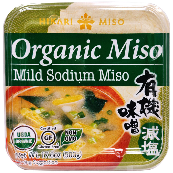 日本喜康瑞有機味噌減鹽 - Japanese Hikari Organic Miso Paste (Low Sodium)