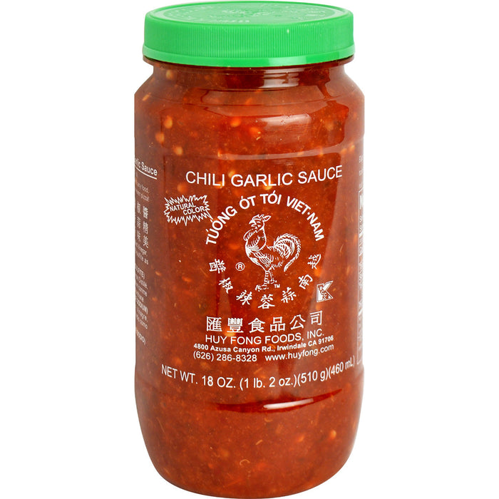 匯豐雞牌蒜辣醬 - Sambal Garlic Chili Paste 18oz
