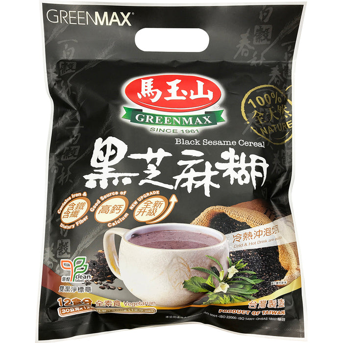 馬玉山黑芝麻糊 - Greenmax Black Sesame Cereal 14-ct