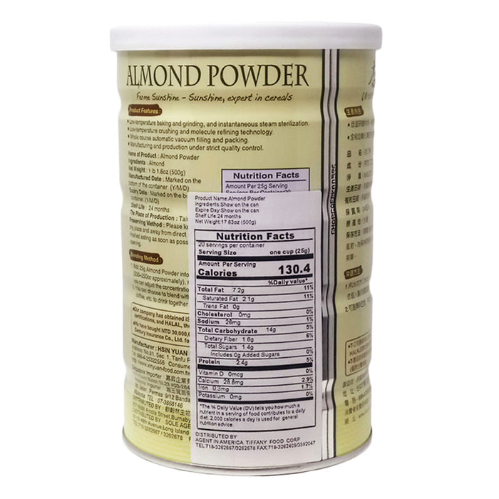 陽光穀綠杏仁粉 - TW Ferme Sunshine Almond Powder 500g