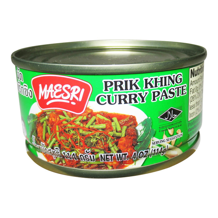 泰美喜咖哩 - Maesri Prik Khing Curry Paste 4oz