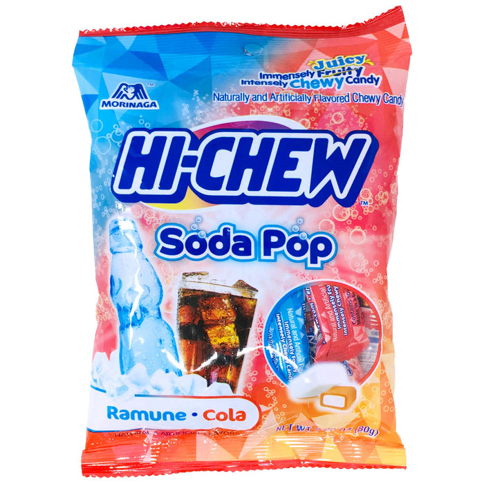 森永嗨啾軟糖 - Morinaga Hi Chew Bag Ramune & Cola 18-ct