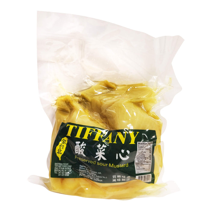 金台北酸菜心 - Tiffany Preserved Sour Mustard 500g